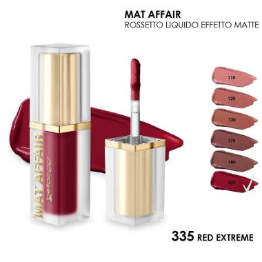 Bella oggi mat affair new rossetto liquido red extreme