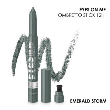 Bella oggi eyes on me ombretto stick 12h emerald storm