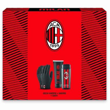 Milan giftset (doccia shampoo 250 ml+ shampoo 200 ml+ guanti elasticizzati usx)