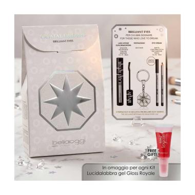 Bella oggi mini kit lash affair curling-glitter eye pencil