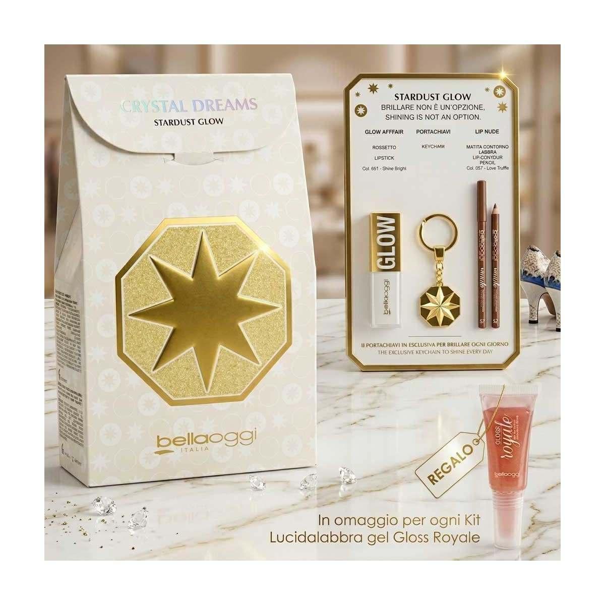 Bella oggi mini kit glow affair 51 lip nude 57