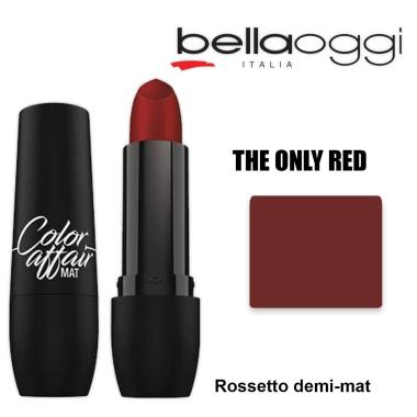 Color affaire mat rossetto demi-mat the only red