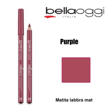 Lip liner matita labbra mat purple