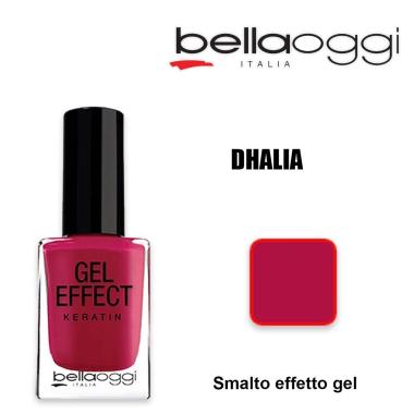 Gel effect keratin smalto effetto gel con cheratina dhalia