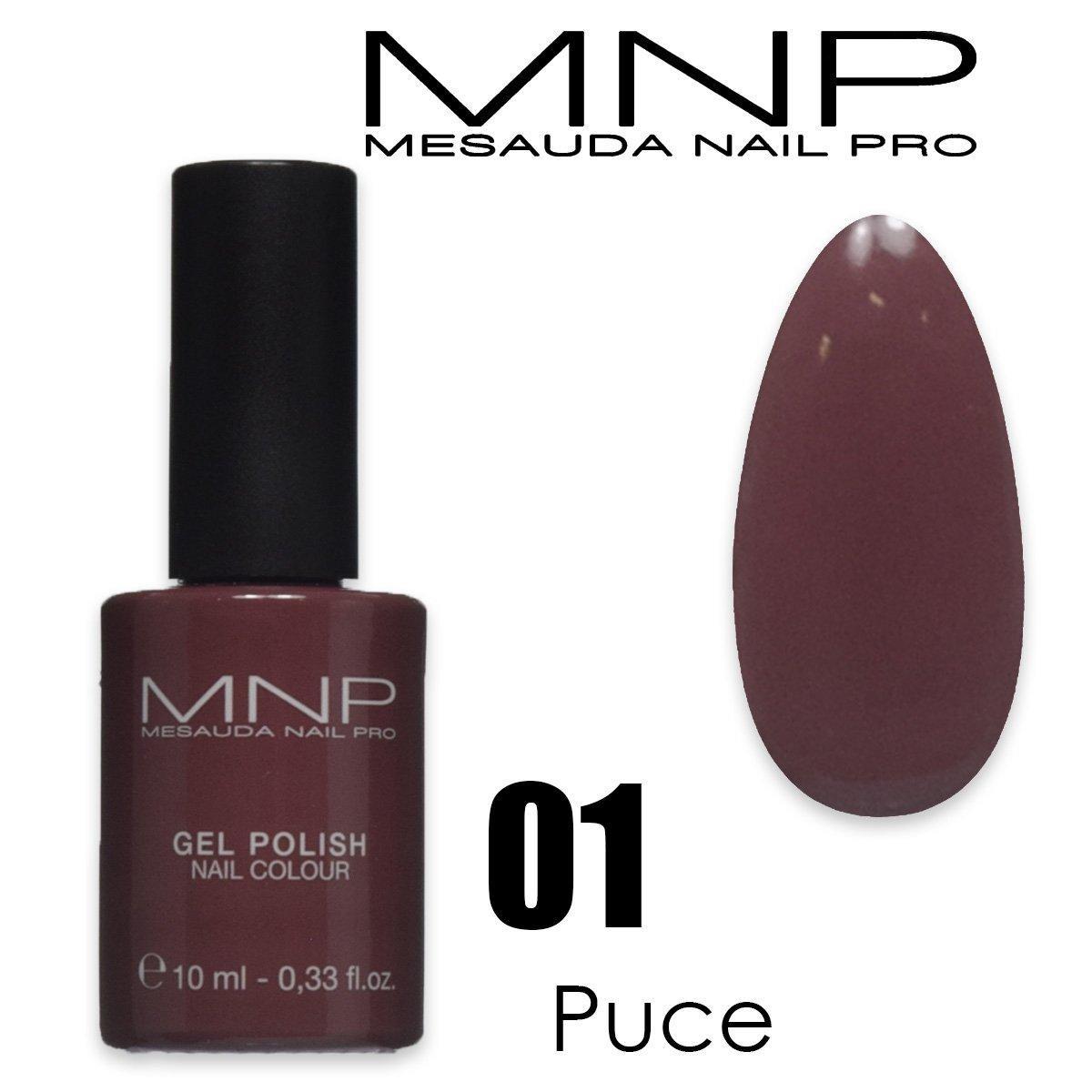 Mesauda 10 ml gel polish 01 puce