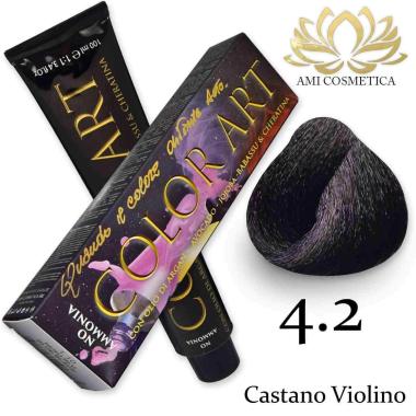 Color art senza ammoniaca 100 ml 4.2 castano violino