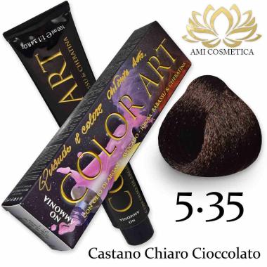 Color art senza ammoniaca 100 ml 5.35 castano chiaro cioccolato