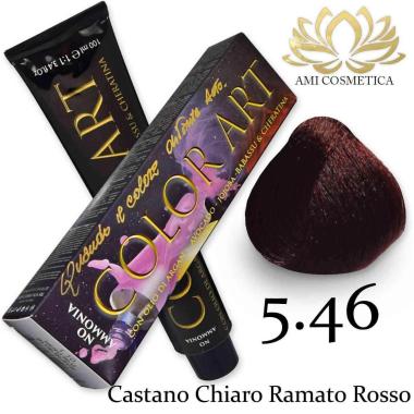 Color art senza ammoniaca 100 ml 5.46 castano chiaro ramato rosso