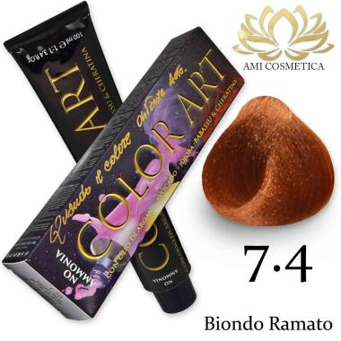 Color art senza ammoniaca 100 ml 7.4 biondo ramato