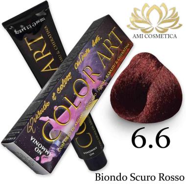 Color art senza ammoniaca 100 ml 6.6 biondo scuro rosso