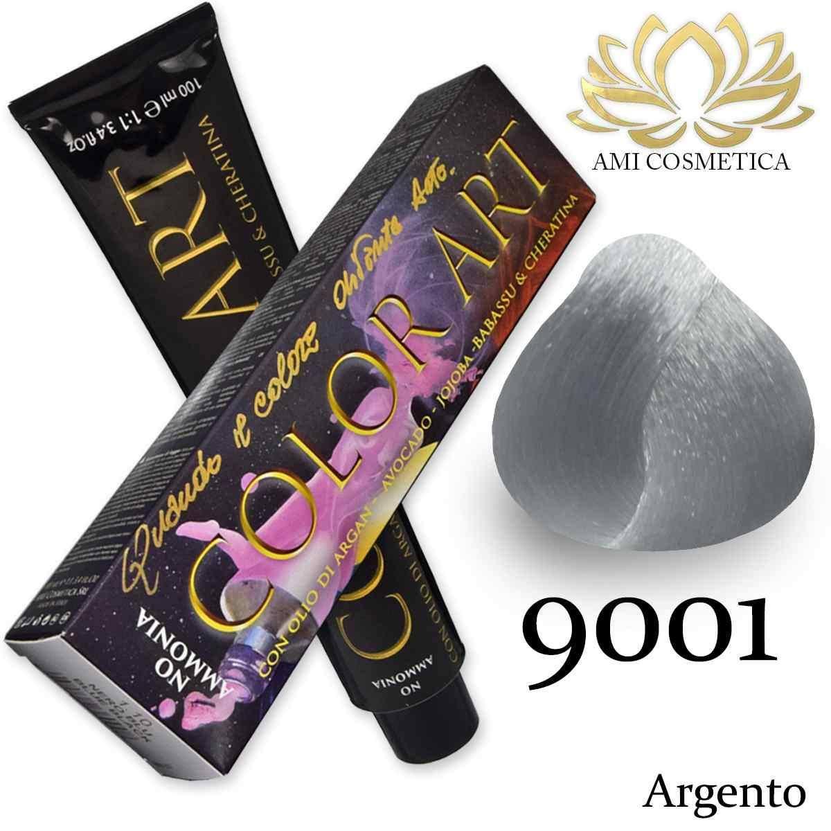 Color art senza ammoniaca 100 ml 9001 argento