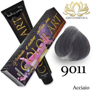 Color art senza ammoniaca 100 ml 9011 acciaio