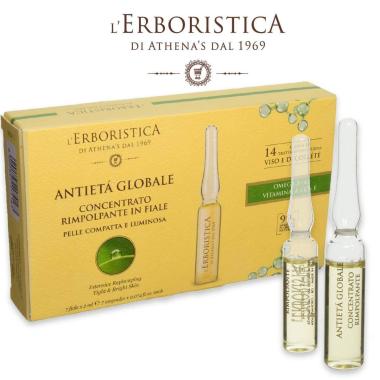 L'erboristica antieta' globale concentrato rimpolpante in fiale 7x2 ml