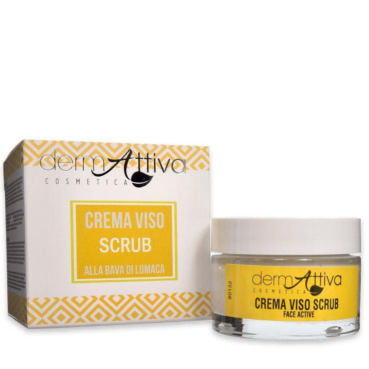 Dermattiva scrub viso bava di lumaca 50 ml