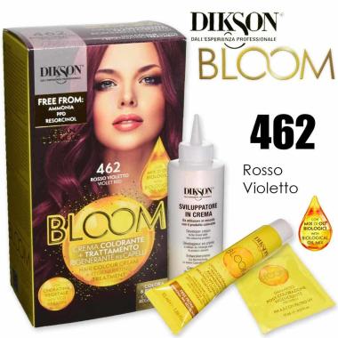 Dikson bloom crema colorante con cheratina 462 rosso violetto