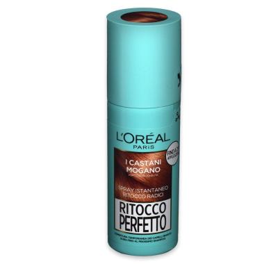 L'oreal ritocco perfetto 75 ml castano mogano