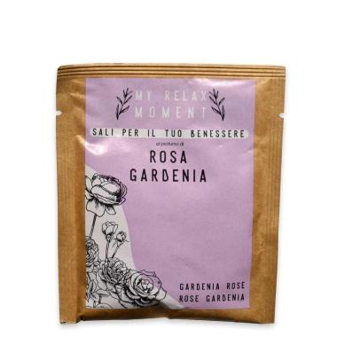 Sali da bagno e pediluvio 50 gr rosa gardenia