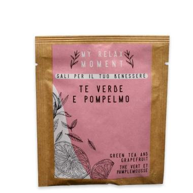 Sali da bagno e pediluvio 50 gr the verde & pompelmo