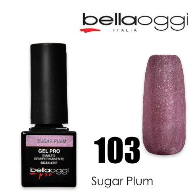 Bella oggi gel pro semipermanente 103 sugar plum