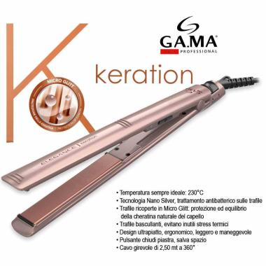 Gama piastra elegance keration