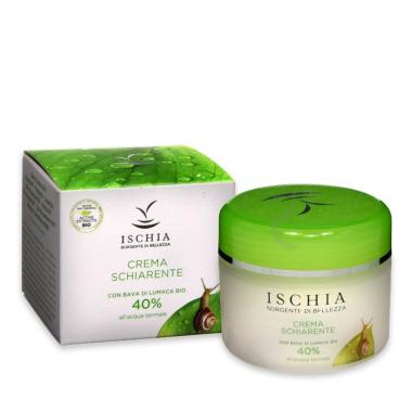 Ischia crema schiarente 50 ml con 40% bava di lumaca bio