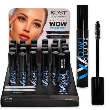 Display mascara wow volume waterproof 24 pezzi + 1 tester kost