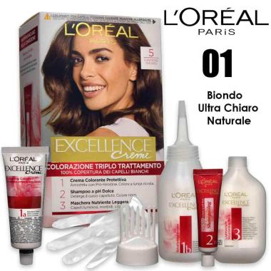 L'oreal colorazione triplo trattamento excellence n 5