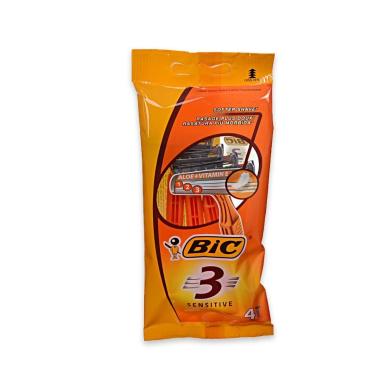 Bic rasoio 3 sensitive 4 pz