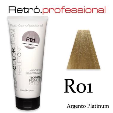 Retro' refletone 200 ml r01 argento platino