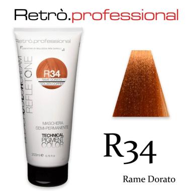 Retro' refletone 200 ml r34 rame dorato