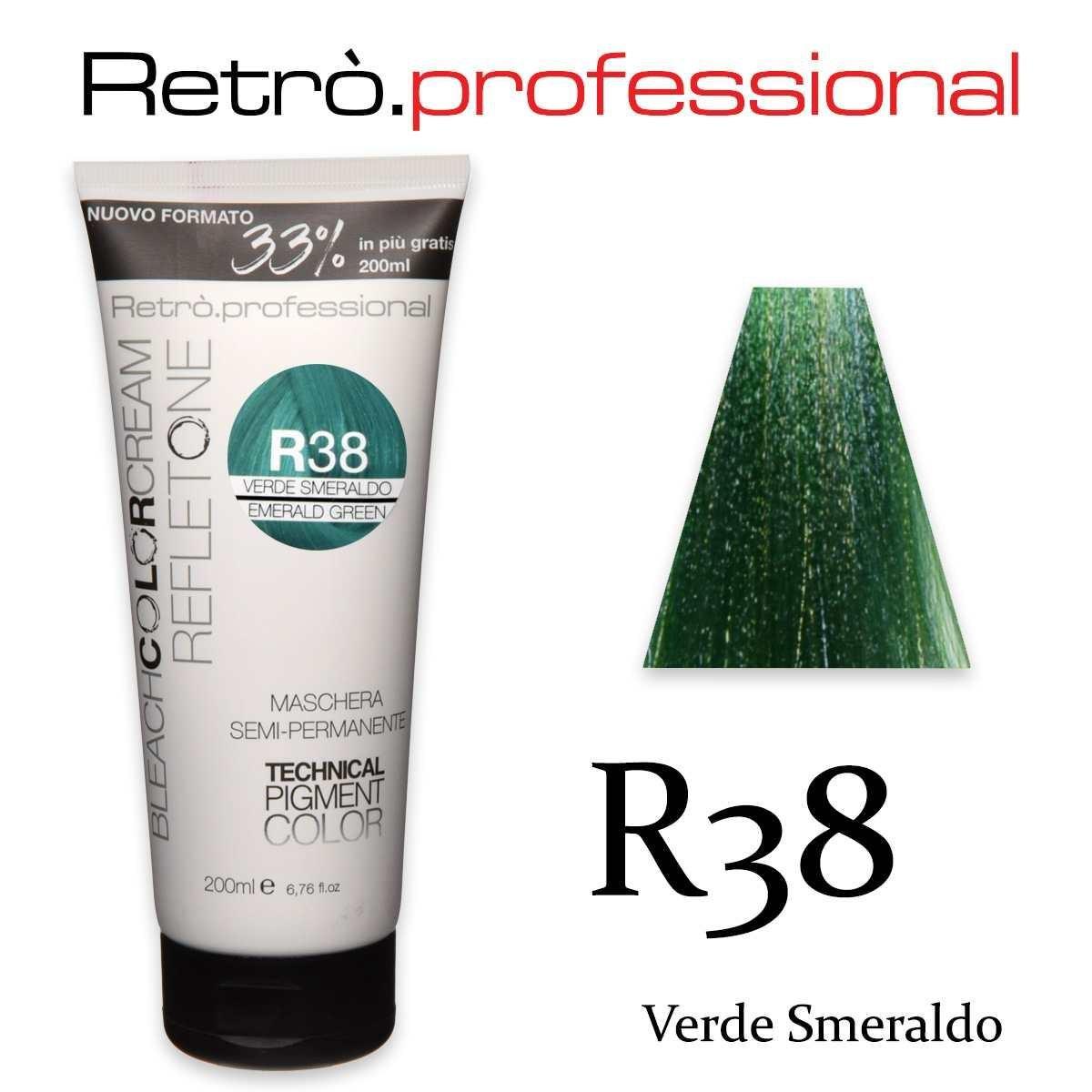 Retro' refletone 200 ml r38 verde smeraldo