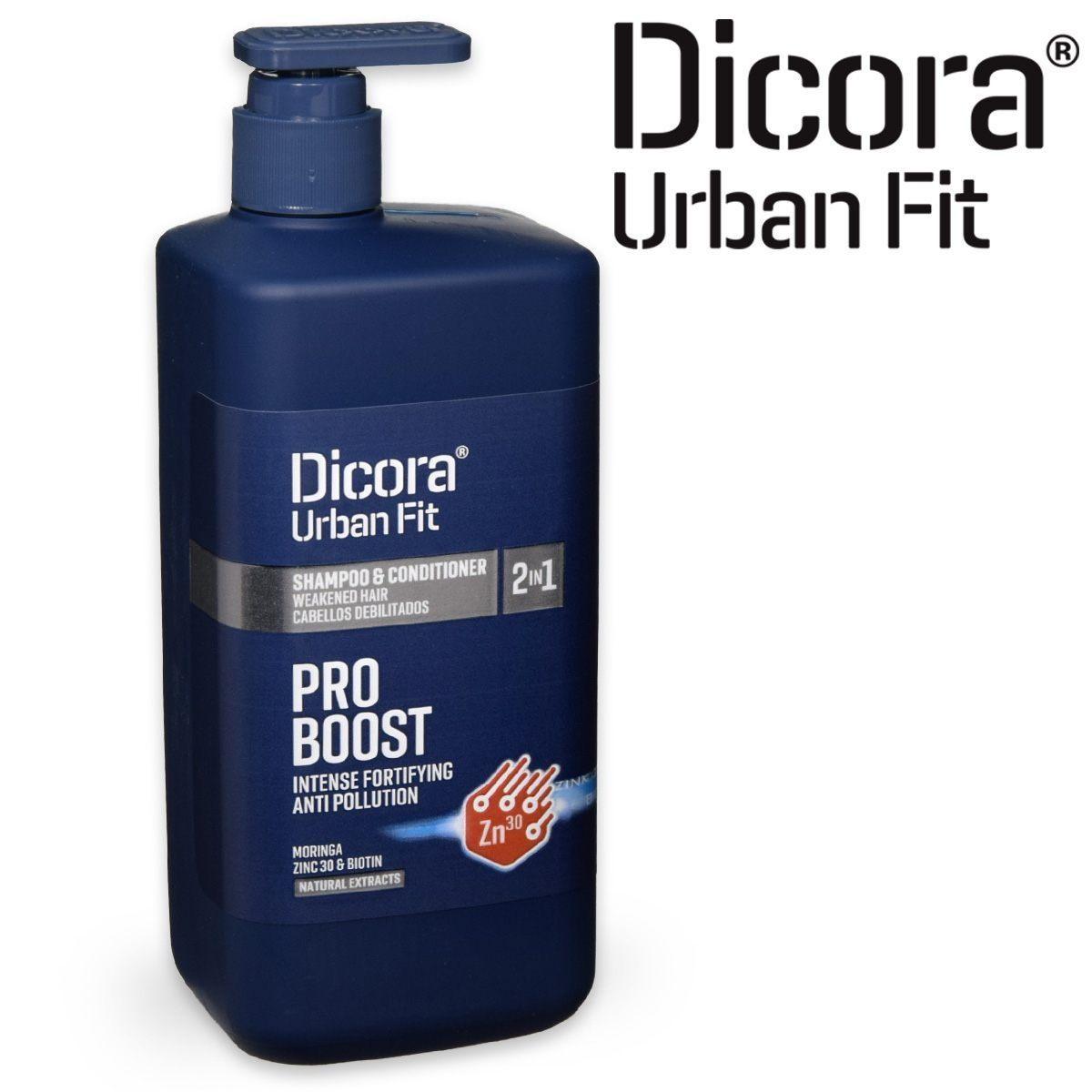 Dicora uf shampoo e balsamo 2 in 1 800 ml pro boost