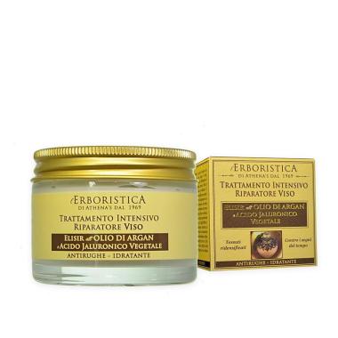 L'erboristica crema viso olio d'argan c/acido jaluronico veg. 50 ml