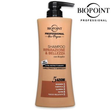 Biopoint shampoo riparazione & bellezza 400 ml