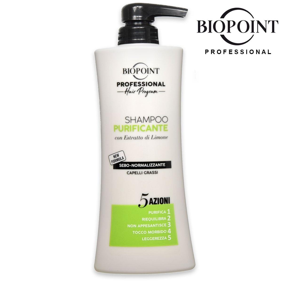 Biopoint shampoo purificante 400 ml