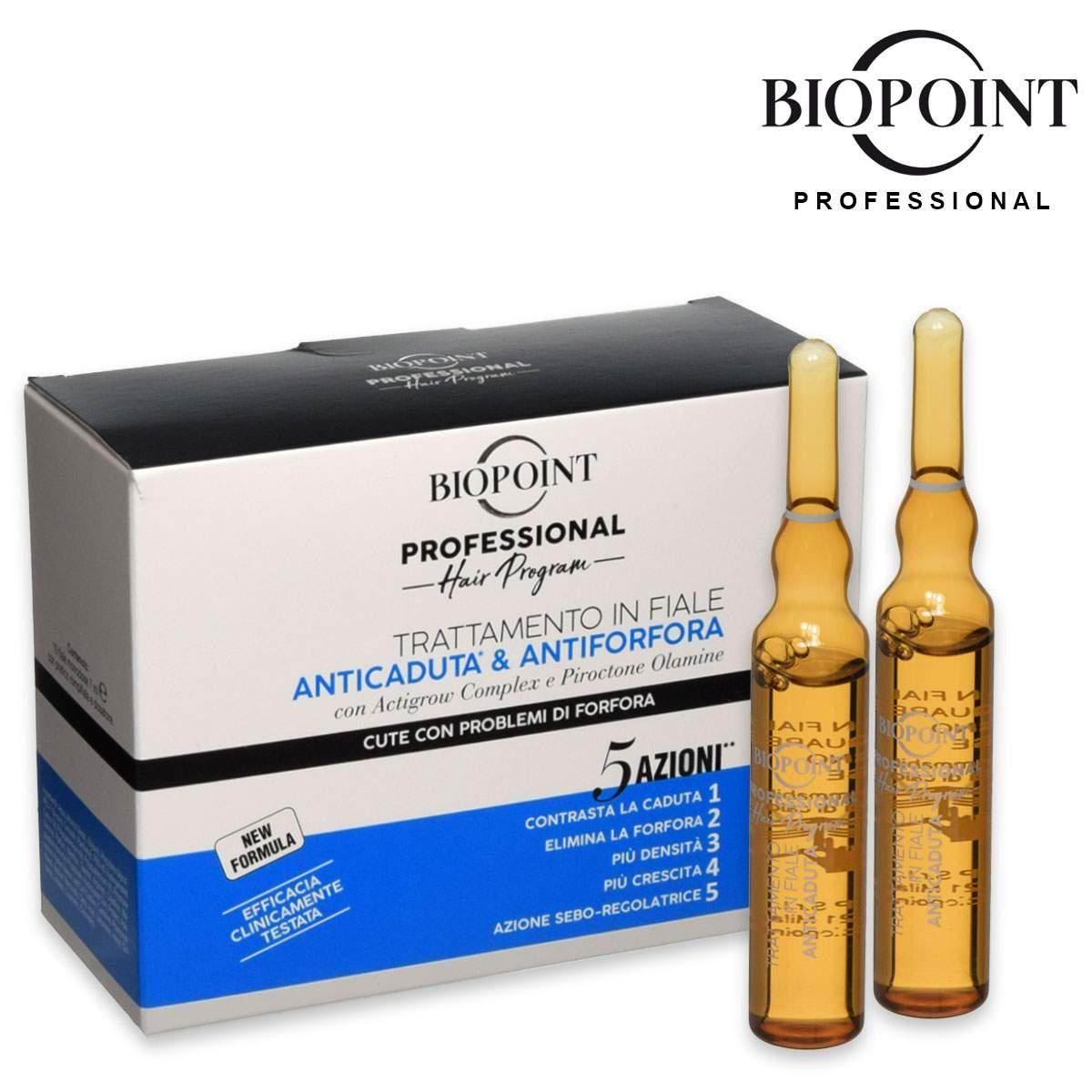 Biopoint fiale anticaduta/forfora  10 x 7 ml