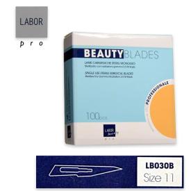 Labor Lame bisturi sterilizzate beauty blade confezione da 100 pz mis 24  LB030H 8012345562893