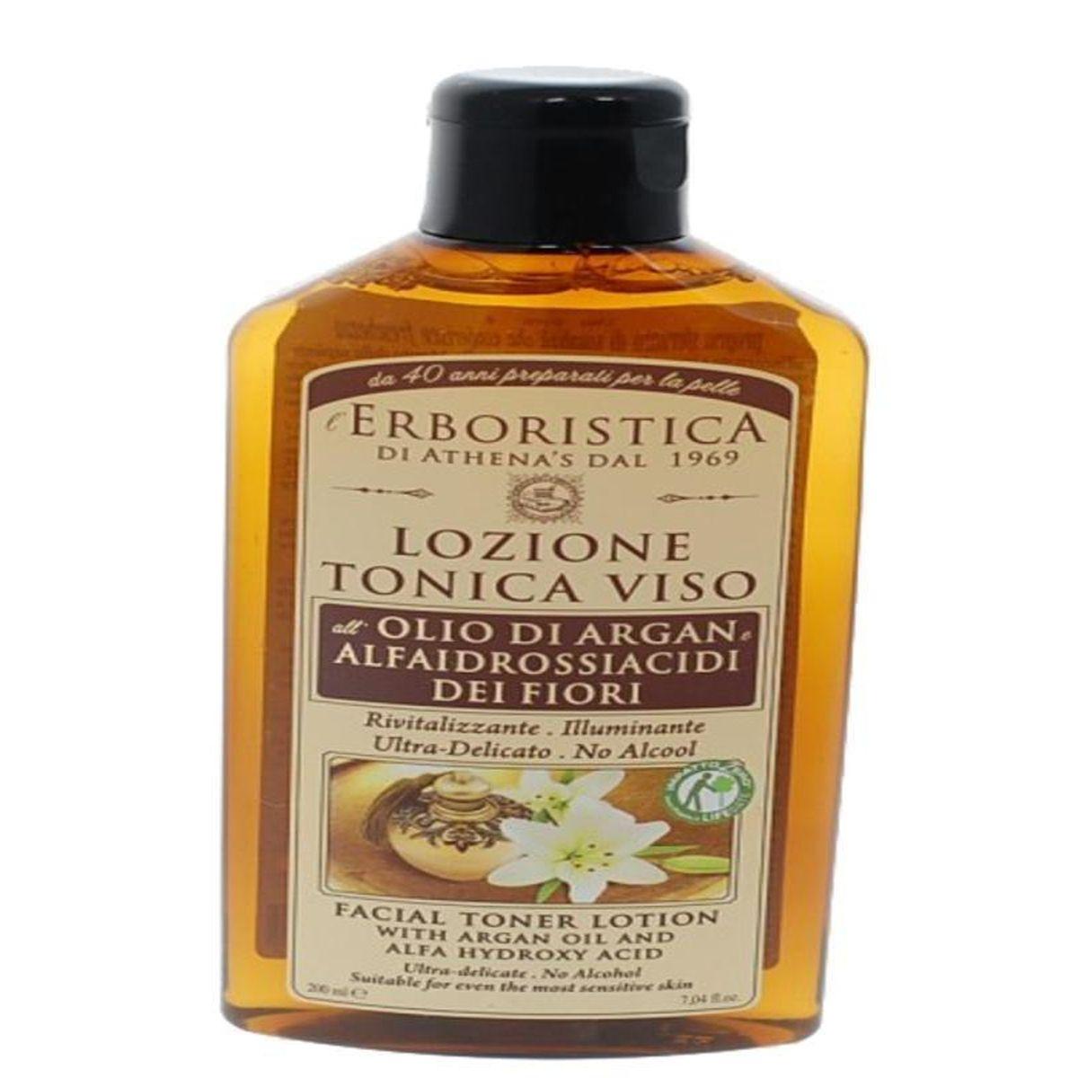 L'erboristica tonico viso argan idratante revital. 200 ml