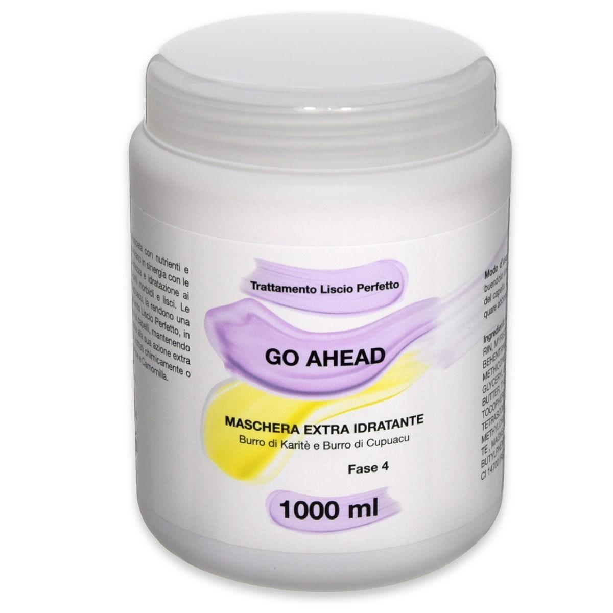 Go ahead maschera capelli extra idratante linea lilla 1000 ml