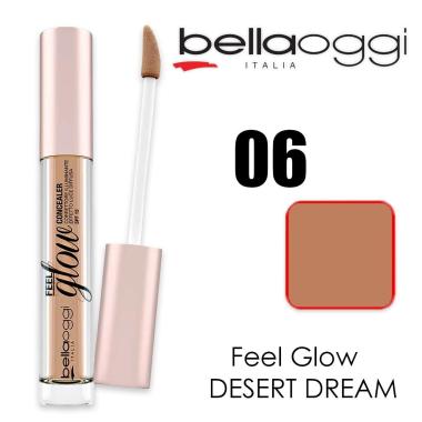 Feel glow concealer correttore illuminante spf 15 desert dream