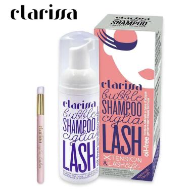 Clarissa xtension + xtralift bubble shampoo+brush 60ml