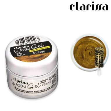 Clarissa wow gel uv/led oro 4ml