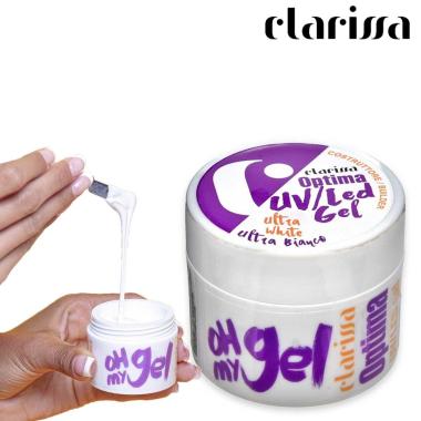 Clarissa optima uv/led ultra bianco 14gr