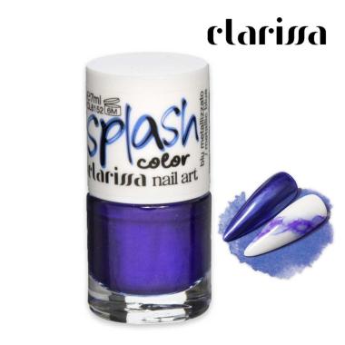 Clarissa splash color blu metallizato 7 ml