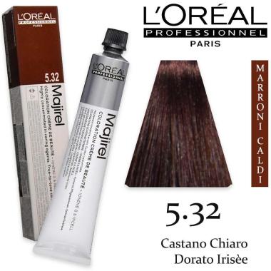 L'oreal majirel 50 ml castano ch. dorato irisee