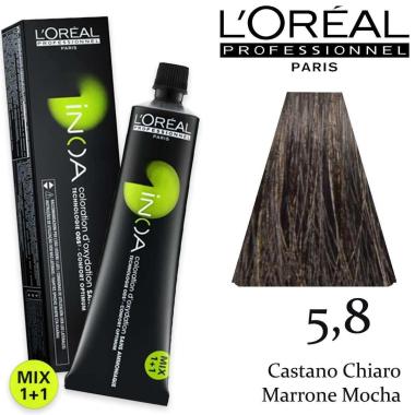 L'oreal inoa tubo 1x60 gr 5,8