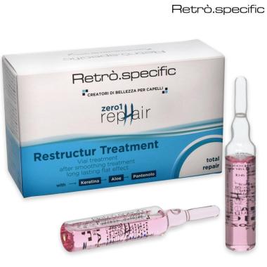 Retro' zero1 trattamento ristrutturante 12 fiale da 10 ml