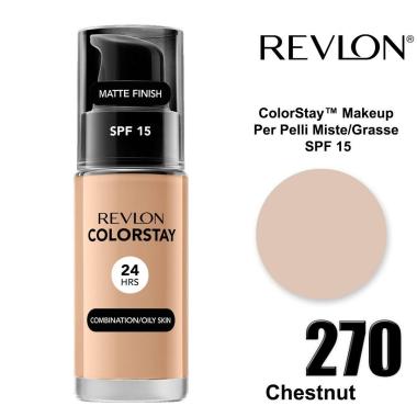 Revlon colorstay makeup oily skin chestnut 270