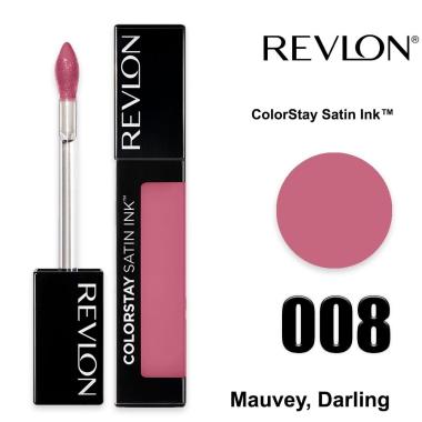 Revlon colorstay satin ink mauvey darling 008