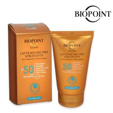 Biopoint  latte solare 50 ml viso spf 50